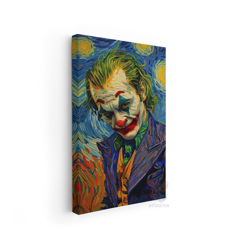 Van Gogh Joker Kanvas Tablo