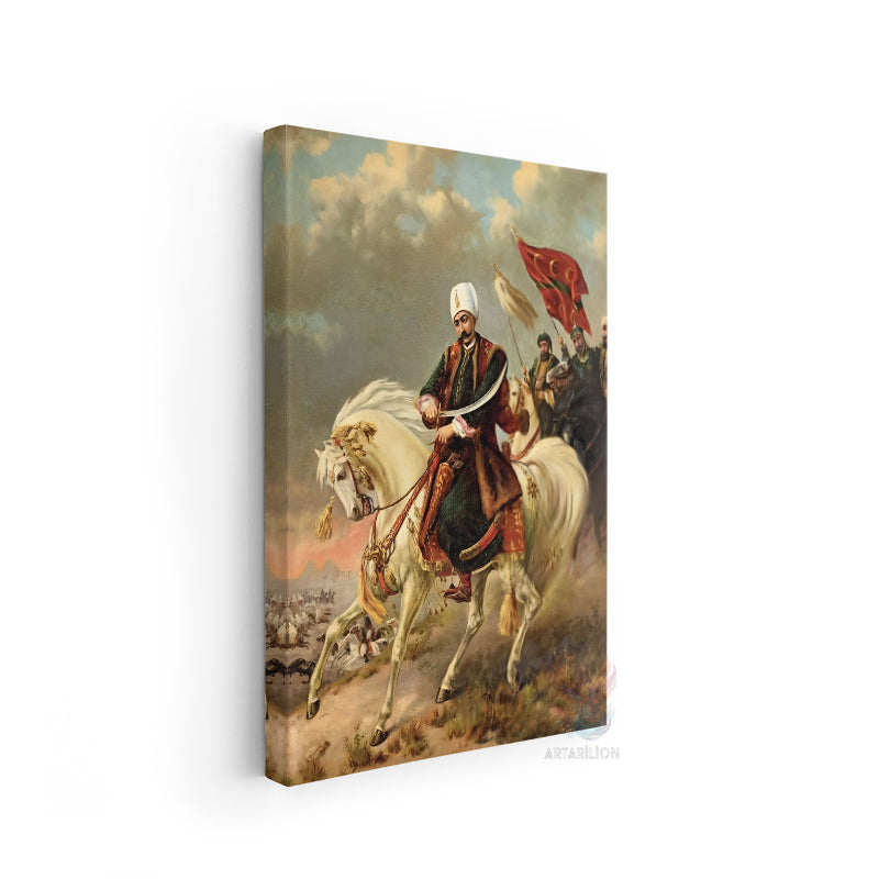 Yavuz Sultan Selim Kanvas Tablo