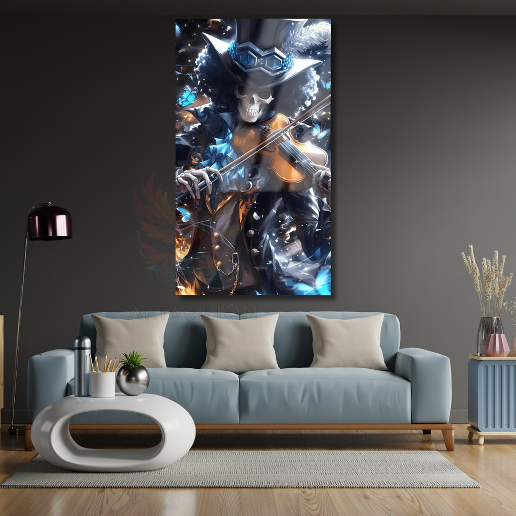 Glass Painting Brook One Piece Glass Painting Anime Painting