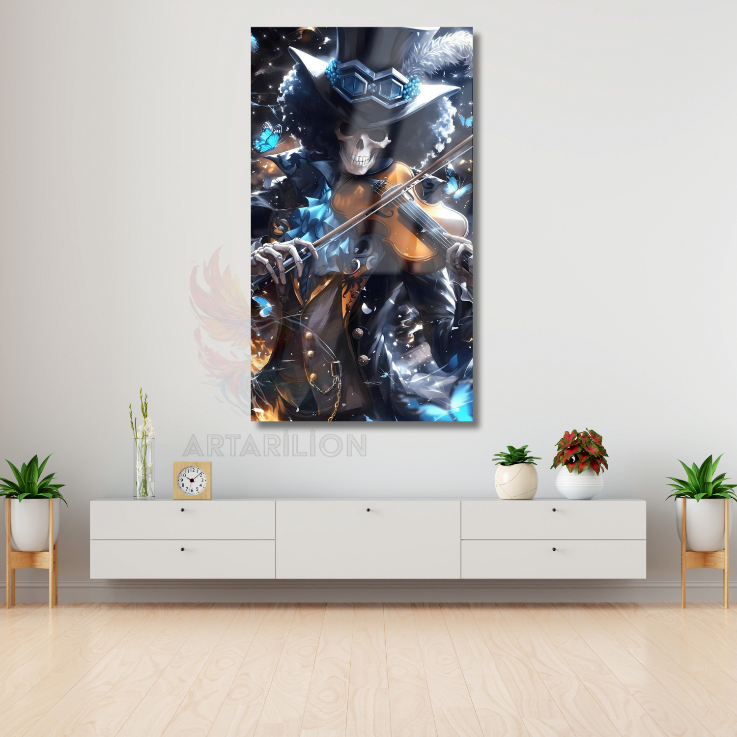 Glass Painting Brook One Piece Glass Painting Anime Painting