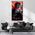 Glass Anime Painting Guts Berserk Themed Digital Print Glass Painting Gamer Room Painting