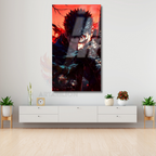 Glass Anime Painting Guts Berserk Themed Digital Print Glass Painting Gamer Room Painting