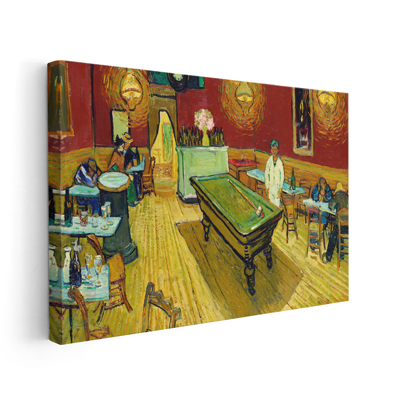 Soyut Bar Modern Dikey Kanvas Tablo