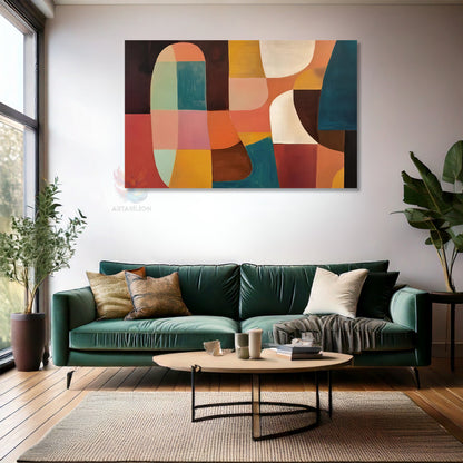 Kanvas Dikey Duvar Tablosu Kanvas Soyut Geometrik Sanat4 Ev Ofis Salon Modern Duvar Tablosu