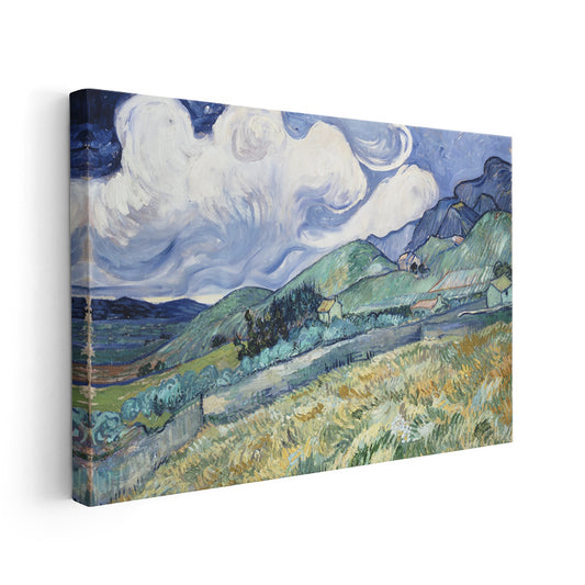 Kanvas Dikey Duvar Tablosu Kanvas Soyut Manzara1 Ev Ofis Salon Modern Duvar Tablosu