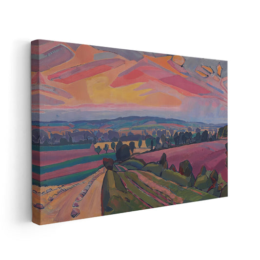 Kanvas Dikey Duvar Tablosu Kanvas Soyut Manzara4 Ev Ofis Salon Modern Duvar Tablosu