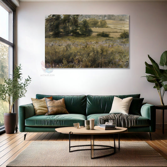 Kanvas Dikey Duvar Tablosu Kanvas Vintage Doga Manzarasi2 Ev Ofis Salon Modern Duvar Tablosu