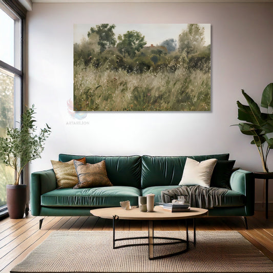 Kanvas Dikey Duvar Tablosu Kanvas Vintage Doga Manzarasi3 Ev Ofis Salon Modern Duvar Tablosu
