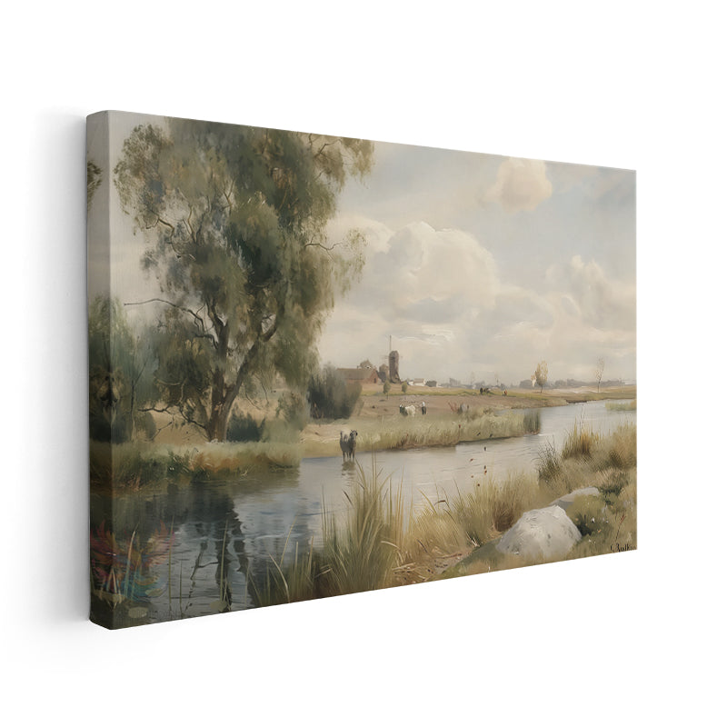 Canvas Vertical Wall Art Canvas Nature Landscape 15 Home Office Living Room Modern Wall Art
