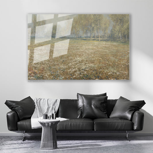 Cam Yatay Duvar Tablosu Cam Vintage Doga Manzarasi8 Ev Ofis Salon Modern Duvar Tablosu