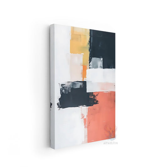 Abstract Canvas Painting Colorful Brush Strokes Modern Living Room Painting Decoration Wall Painting Home Gift