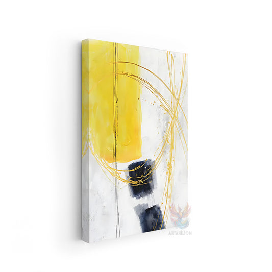 Abstract Design Canvas Painting Colorful Brush Strokes Modern Living Room Painting Home Decoration Wall Painting