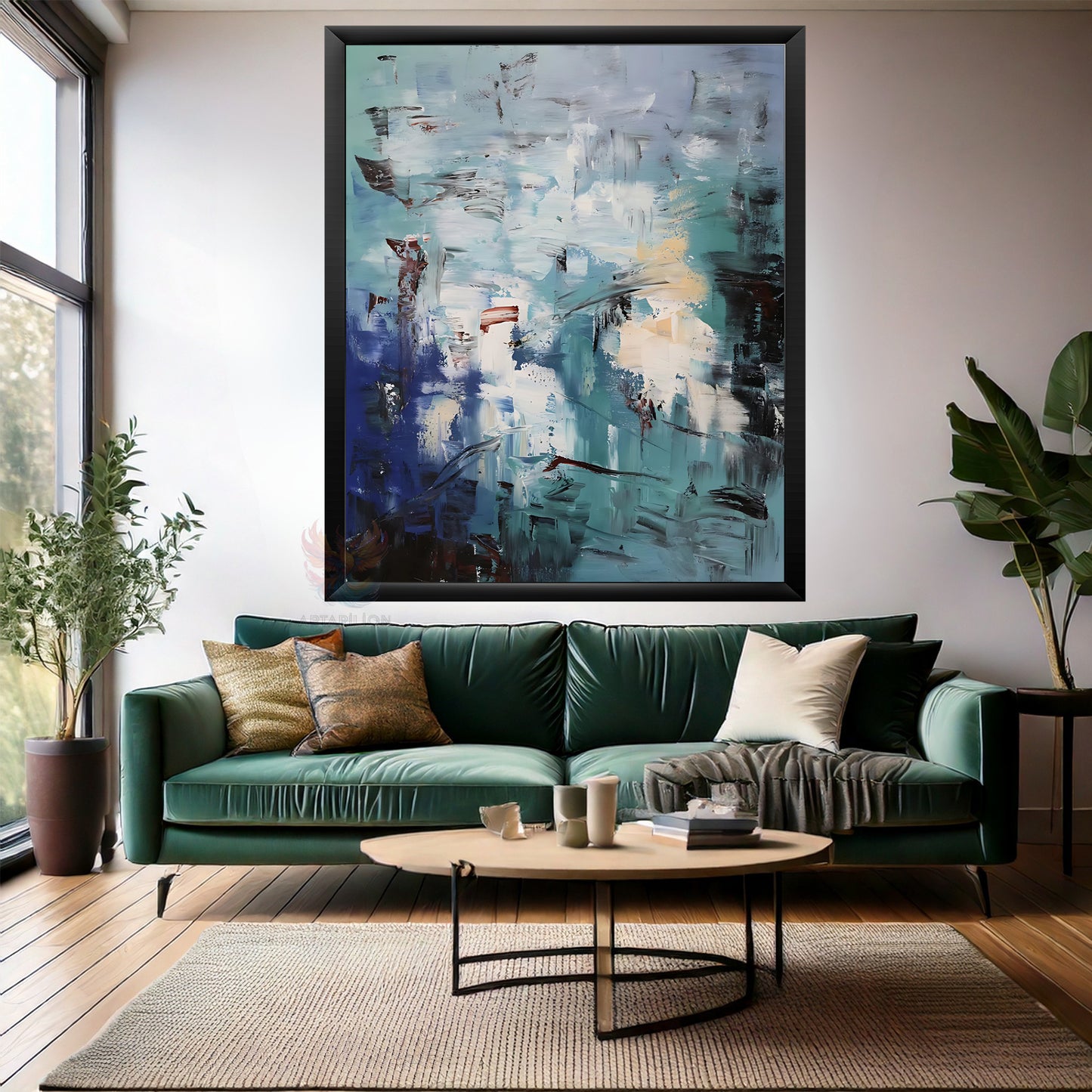 Soyut Temalı Ahşap Çerçeveli MDF Tablo Modern Salon Tablosu Ev Dekorasyon Duvar Tablosu Ev Hediyesi