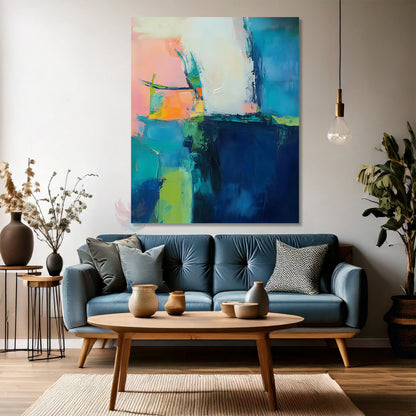 Kanvas Duvar Tablosu Soyut Dijital Baskı Salon Tablosu Modern Tasarım Tablo Modern Ev Dekoru