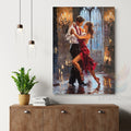 Tango Couple Canvas Wall Art Modern Home Decor Canvas Living Room Art